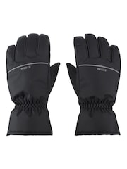 Decathlon Ski Adult Ski Black	Gloves - Image 1 of 7