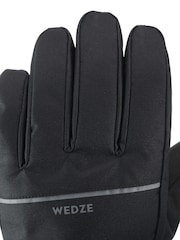 Decathlon Ski Adult Ski Black	Gloves - Image 5 of 7