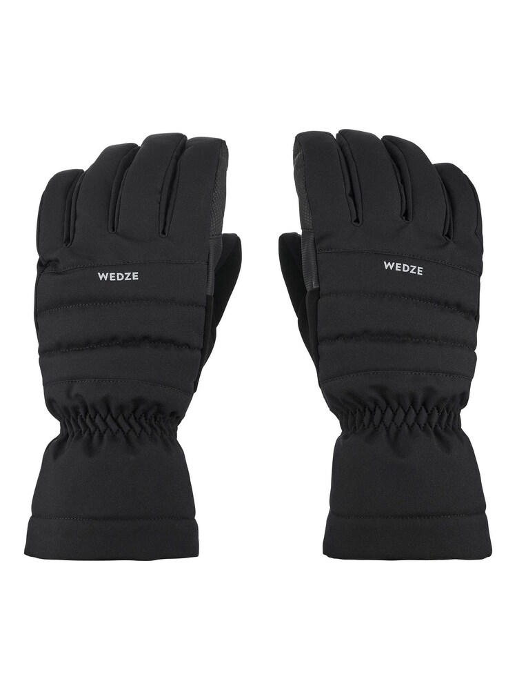 Decathlon Ski Downhill Black	Gloves - Image 1 of 7