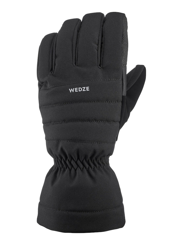 Decathlon Ski Downhill Black	Gloves - Image 2 of 7