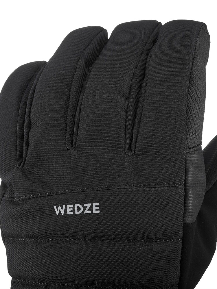 Decathlon Ski Downhill Black	Gloves - Image 7 of 7