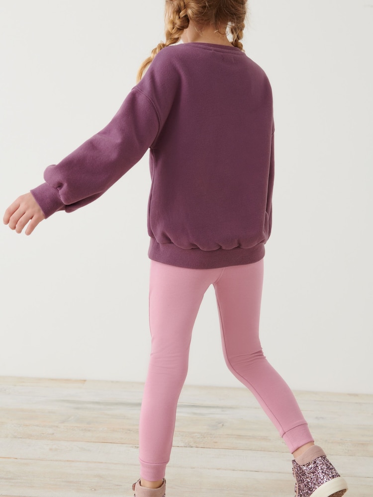 Pink Skinny Fit Joggers (3-16yrs) - Image 2 of 6