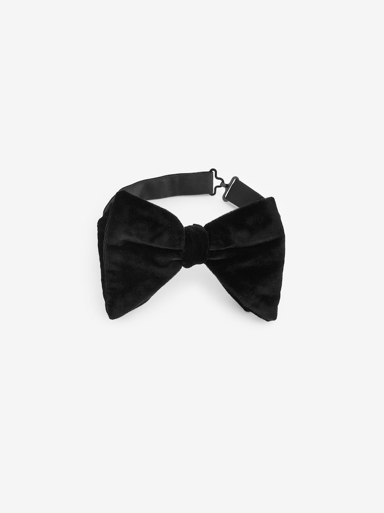 Black Velvet Bow Tie - Image 3 of 6
