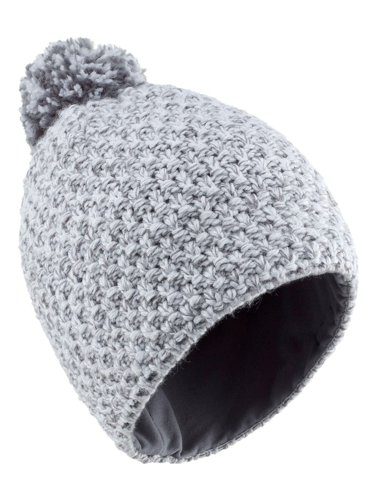 Decathlon Kids Grey Ski Hat - Image 2 of 6 Decathlon Kids Grey Ski Hat - Image 2 of 6