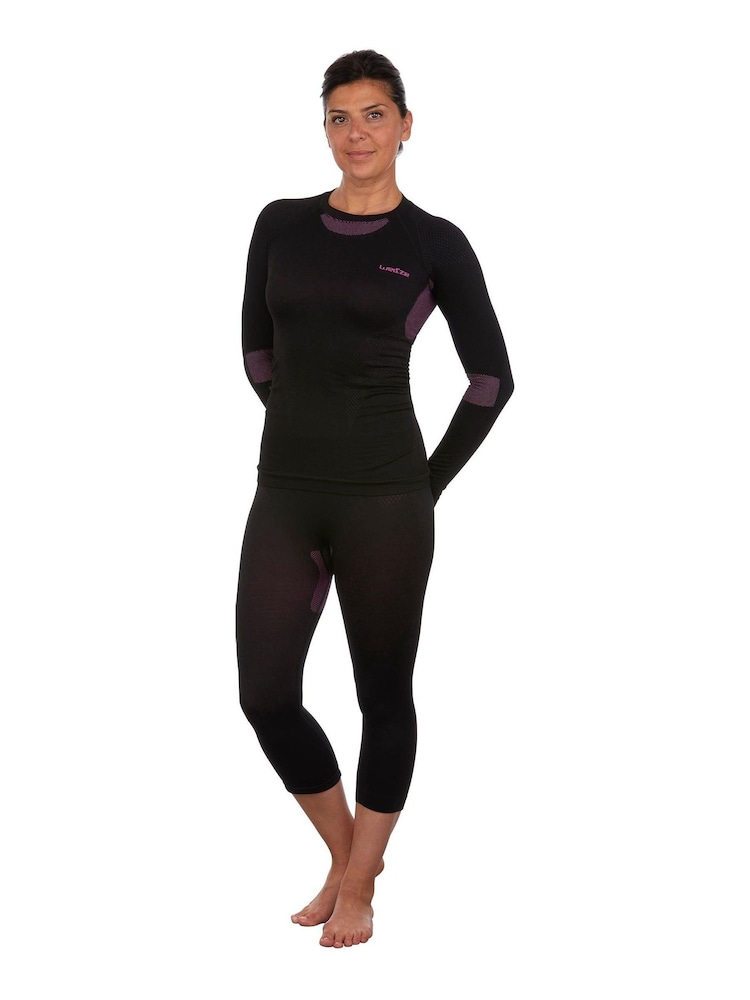 Decathlon Лыжный бесшовный Base слой черный леггинсы - Изображение 1 из 6 Decathlon Лыжный бесшовный Base слой черный леггинсы - Изображение 1 из 6