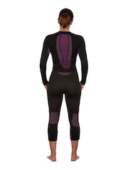 Decathlon Лыжный бесшовный Base слой черный леггинсы - Изображение 2 из 6