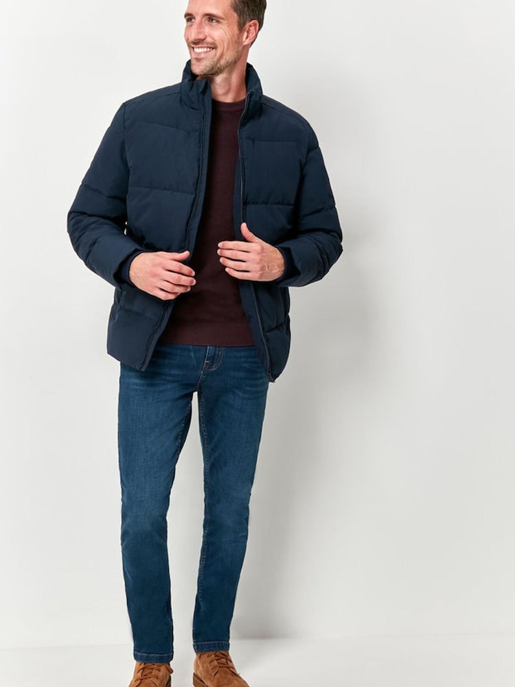 M&Co Blue Puffer Jacket - Image 2 of 5