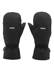 Decathlon Ski Childrens Black Mittens - Image 1 of 5