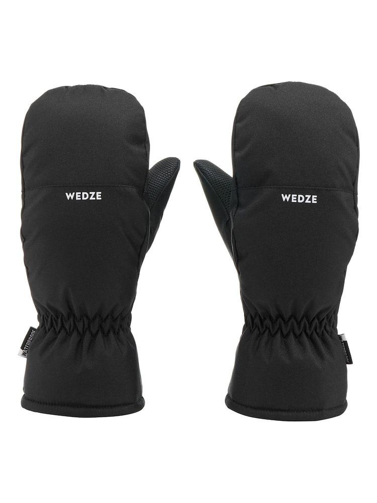 Decathlon Ski Childrens Black Mittens - Image 1 of 5