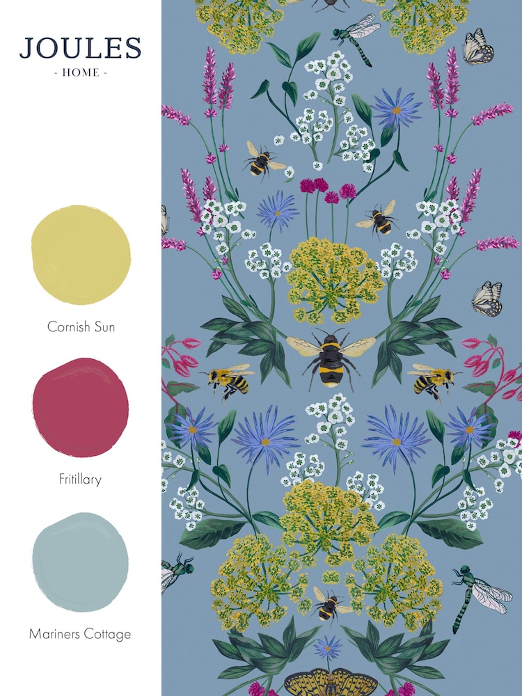 Papel pintado de 10 m con diseño de polinizadores Perfect de Joules - Imagen 3 de 3