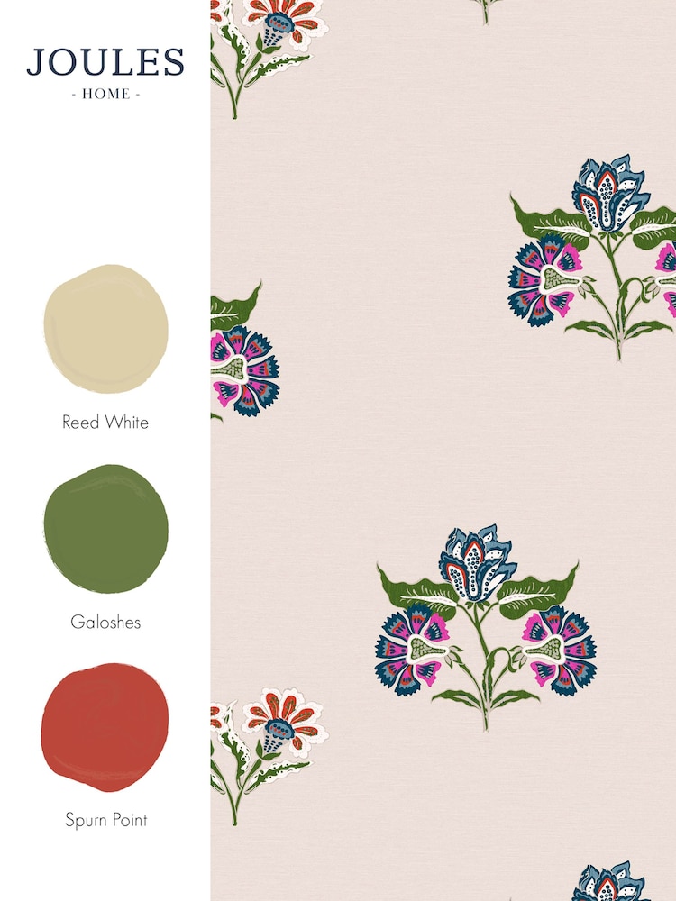 Joules Indienne Block Print 10M Wallpaper - Imagen 3 de 3