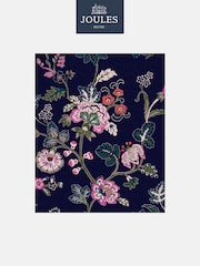Joules Royal Navy Vine Cottage Floral 10M Wallpaper - Image 2 of 3