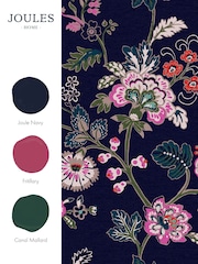 Joules Royal Navy Vine Cottage Floral 10M Wallpaper - Image 3 of 3