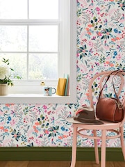 Joules Fields Edge Floral 10M Wallpaper - Imagen 1 de 3