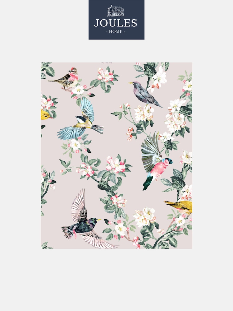 Joules Antique Creme Handford Garden Birds 10M Wallpaper - Image 2 of 3