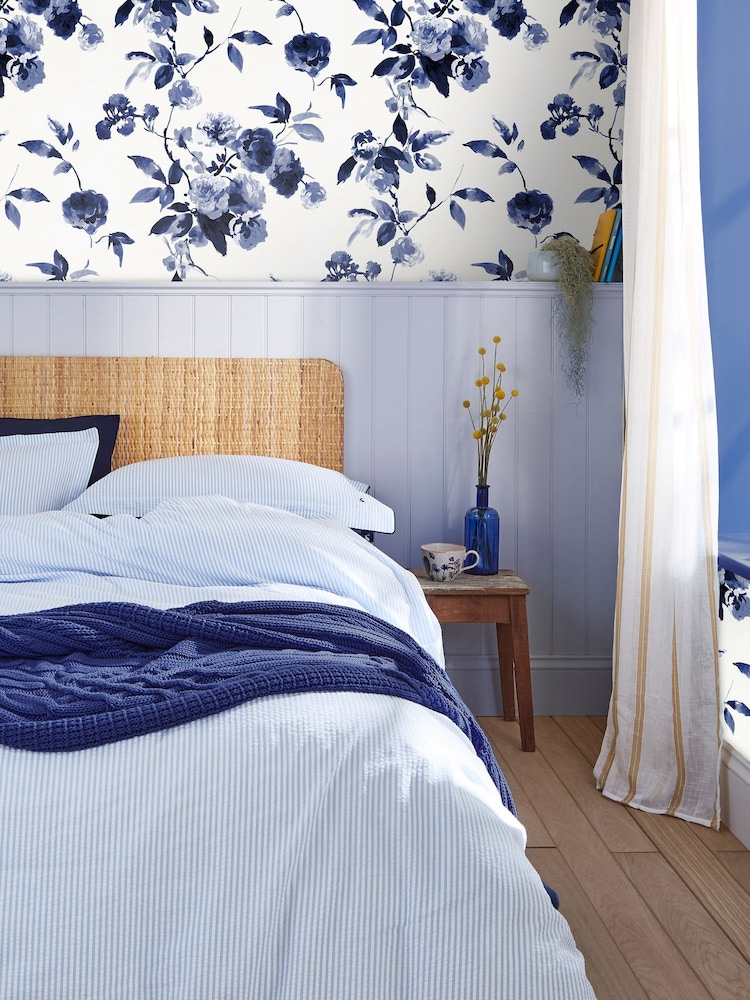 Joules Creme Boho Bloom 10M Wallpaper - Image 1 of 3