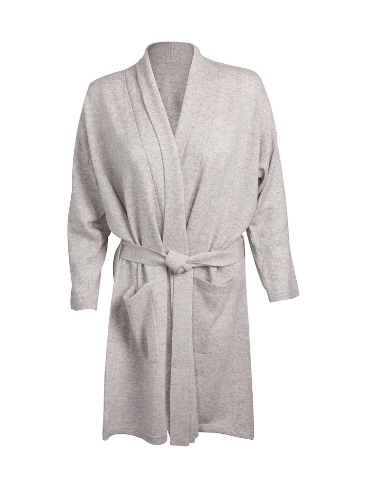 Pure Luxuries London Hallbeck Cashmere & Merino Wool Dressing Gown - Image 2 of 4