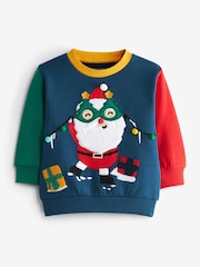 Mehrfarbig - Weihnachtliches Sweatshirt (3 Monate – 7 Jahre) - Bild 1 von 3