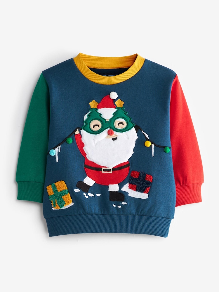 Mehrfarbig - Weihnachtliches Sweatshirt (3 Monate – 7 Jahre) - Bild 1 von 3