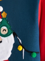 Mehrfarbig - Weihnachtliches Sweatshirt (3 Monate – 7 Jahre) - Bild 3 von 3