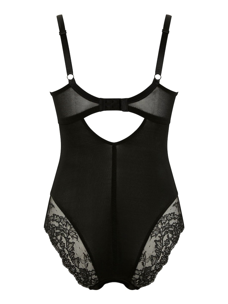 Panache Ana Black Bodysuit - Image 8 of 8