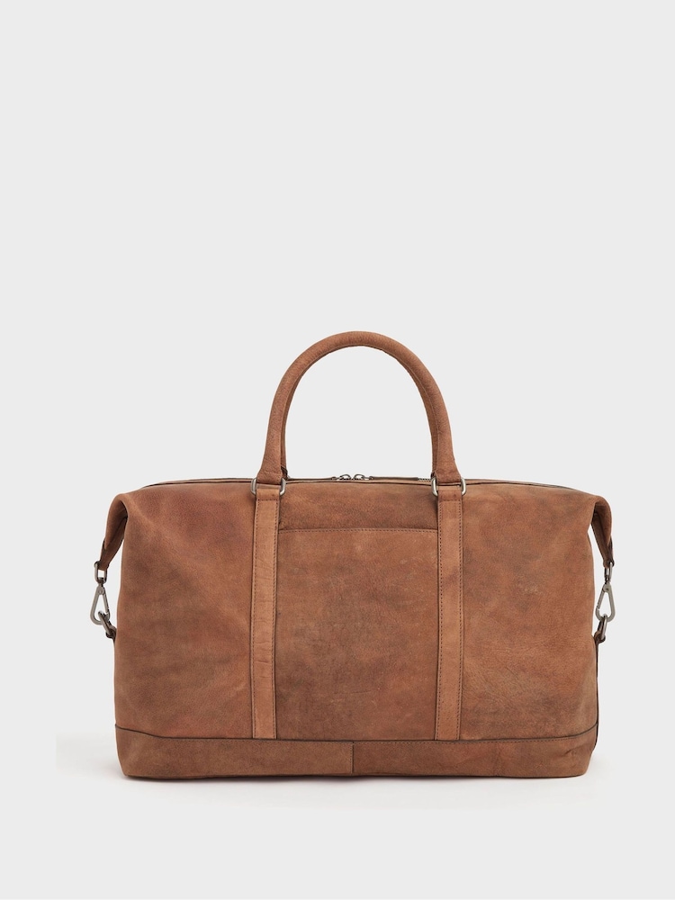 OSPREY LONDON Браун Клейтон Шкіряна сумка вихідного дня - Image 4 of 6
