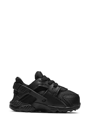 Nike Black Huarache Infant Trainers - Image 3 of 8