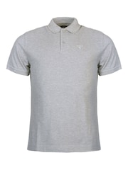 Barbour® Grey 100% Cotton Sports Polo Shirt - Image 5 of 6