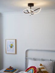 glow Blue LED Ceiling Light Lamp - Image 1 of 2
