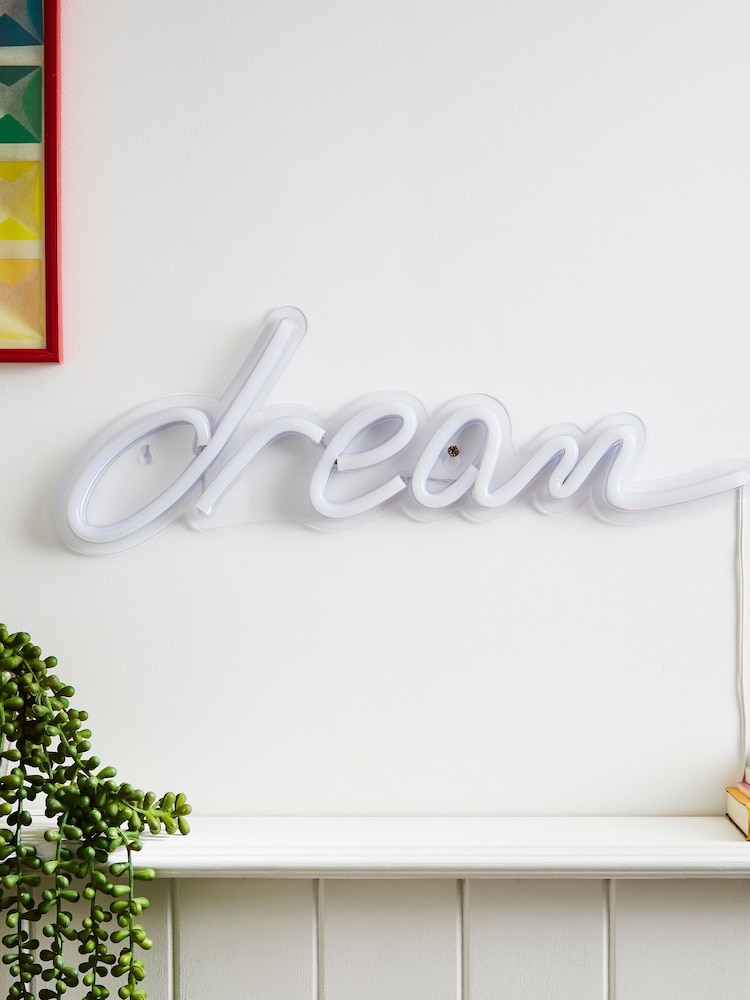 glow Blue Neon Dream Wall Light - Image 2 of 5