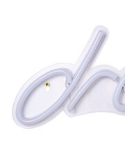glow Blue Neon Dream Wall Light - Image 5 of 5