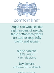 aden + anais™ Blue Moon Comfort Knit™ Large Blanket - Image 6 of 6