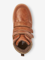 Tan Brown Standard Fit (F) Touch Fastening Boots - Image 6 of 7