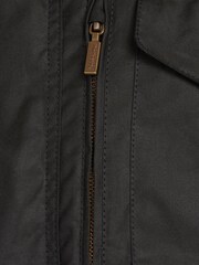 Barbour® Black Sapper Wax Jacket - Image 10 of 11