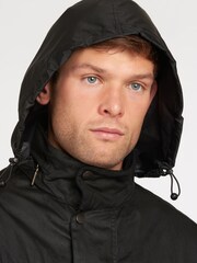 Barbour® Black Sapper Wax Jacket - Image 5 of 11