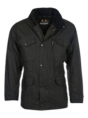 Barbour® Black Sapper Wax Jacket - Image 6 of 11