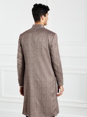 Gold Sherwani Jacket - Image 2 of 12