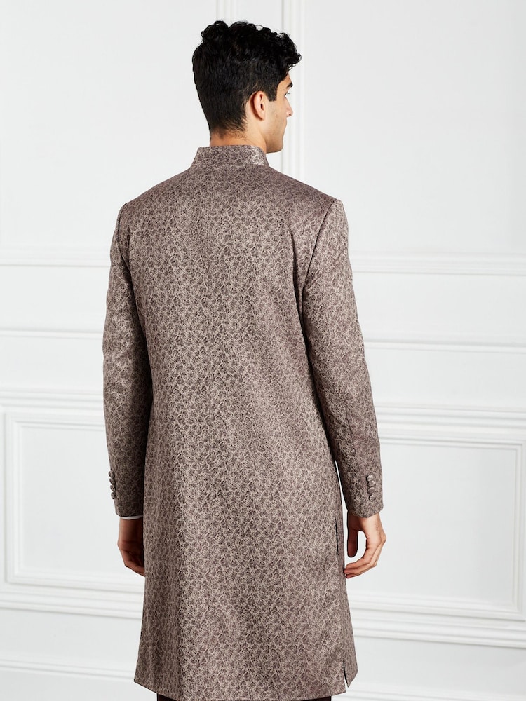 Gold Sherwani Jacket - Image 2 of 12