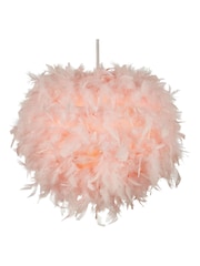 glow Pink Feather 40cm Shade - Image 3 of 6