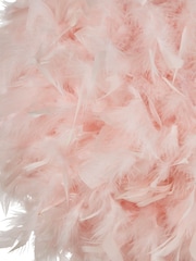 glow Pink Feather 40cm Shade - Image 5 of 6