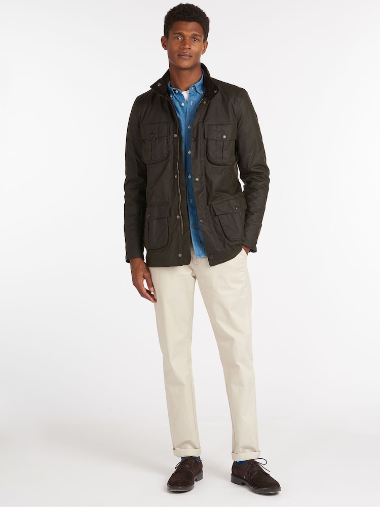 Zielony - Barbour® Wax Jacket - Image 1 of 10