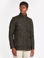 Zielony - Barbour® Wax Jacket - Image 2 of 10
