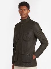 Zielony - Barbour® Wax Jacket - Image 4 of 10