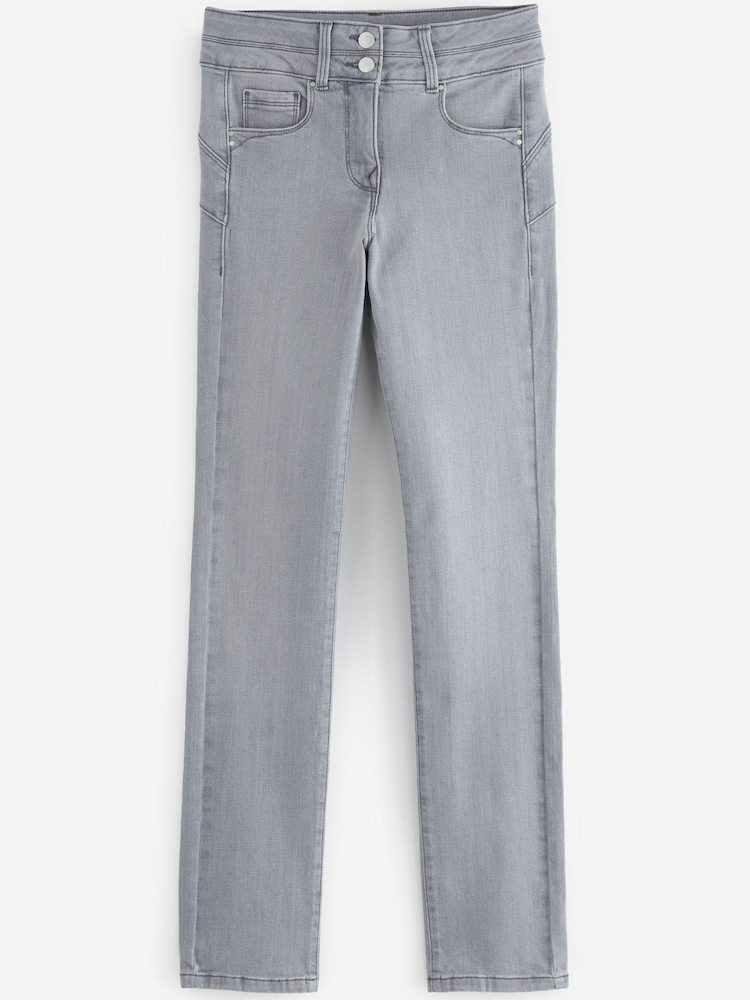 Grijs - Figuurvormende slim jeans - Image 5 of 5