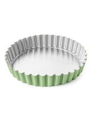 NORDICWARE Aurora Green Northern Lights Quiche & Tart Pan - Image 1 of 4