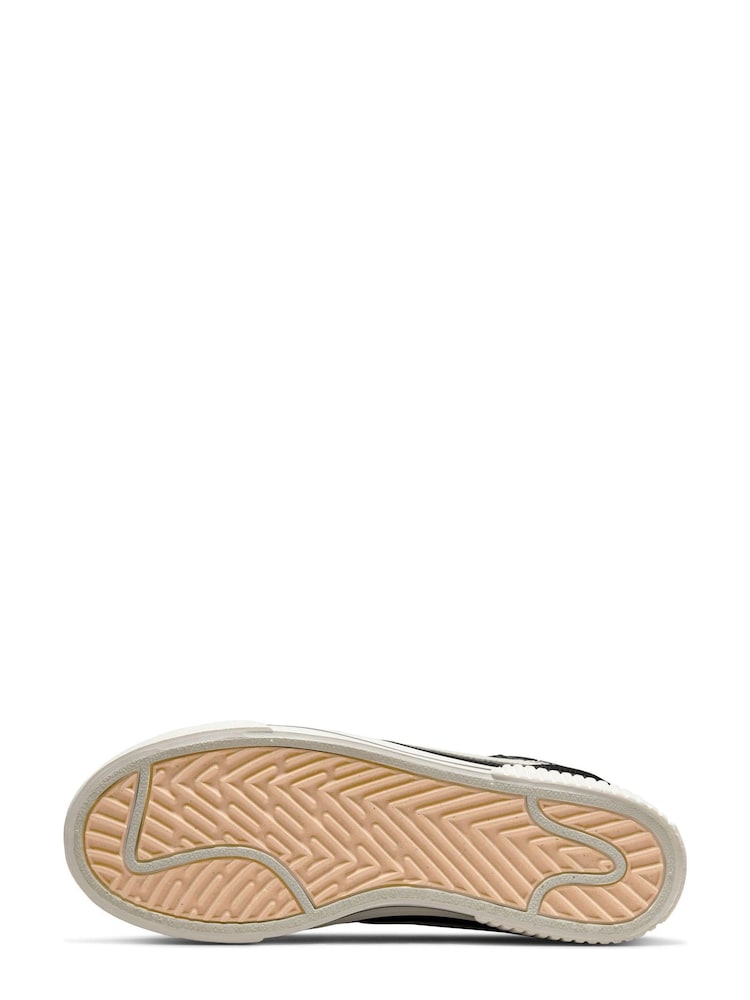 Czarny - Nike Court Legacy Lift Platform Trainers - Image 3 of 3