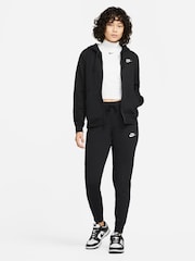 Nike Black Sportswear Club Fleece Mid-Rise Joggers - Image 3 of 5