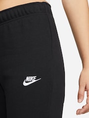 Nike Black Sportswear Club Fleece Mid-Rise Joggers - Image 4 of 5