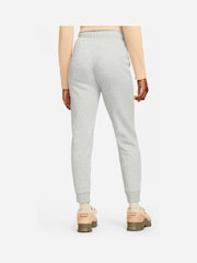 Nike Dark Grey Heather Sportswear Club Fleece Mid-Rise Joggers - Image 2 of 4
