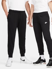 Nike Black Club Mid Rise Standard Joggers - Image 1 of 8